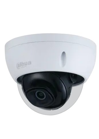 Камера IP 8MP Dahua DH-IPC-HDBW2841EP-S-0280B купольная 1/2.7” CMOS, объектив 2.8мм, видеоаналитика, ИК-подсветка до 30м, IP67, IK10