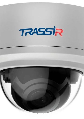 Камера IP 8MP Trassir TR-D3181IR3 v2 3.6-3.6mm цв. корп.:белый