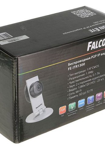 Камера IP Falcon Eye FE-ITR1300 3.6-3.6mm цв. корп.:белый