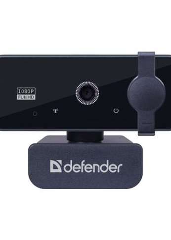 Камера Web Defender G-LENS 2580 черный 2МП USB2.0 (63112)