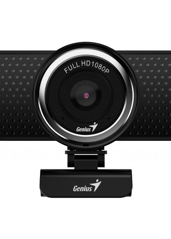 Камера Web Genius ECam 8000 Black 1080p Full HD, вращается на 360°, универсальное крепление, микрофон, USB [32200001406]