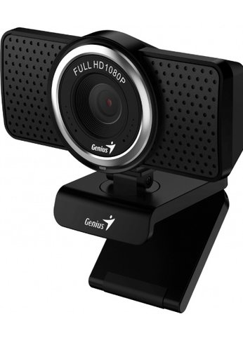 Камера Web Genius ECam 8000 Black 1080p Full HD, вращается на 360°, универсальное крепление, микрофон, USB [32200001406]
