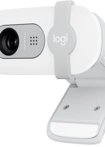 Камера Web Logitech Brio 100 белый 2Мп USB 2.0 (960-001617)
