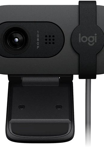 Камера Web Logitech Brio 105 Full HD 1080p Webcam - GRAPHITE - USB