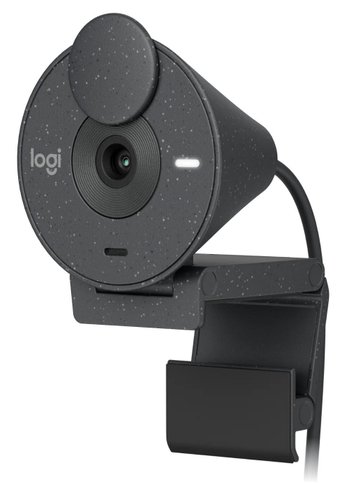 Камера Web Logitech Brio 300 Full HD webcam, GRAPHITE, USB