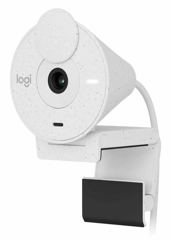 Камера Web Logitech Brio 300 Full HD webcam, WHITE, USB