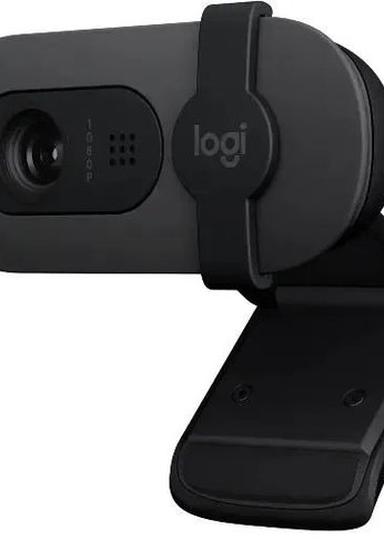 Камера Web Logitech HD Webcam Brio 90 черный 2Mpix (1920x1080) USB-A с микрофоном (960-001581)