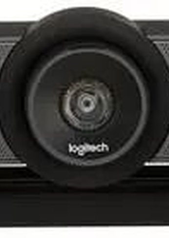 Камера Web Logitech MeetUp черный 8Mpix (3840x2160) USB3.0 с микрофоном (960-001101)