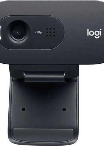 Камера Web Logitech WebCam C505E черный 1.2МП USB2.0 (960-001373)