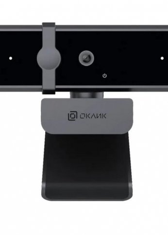 Камера Web Oklick OK-C35 черный 4Mpix (2560x1440) USB2.0 с микрофоном