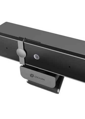 Камера Web Oklick OK-C35 черный 4Mpix (2560x1440) USB2.0 с микрофоном