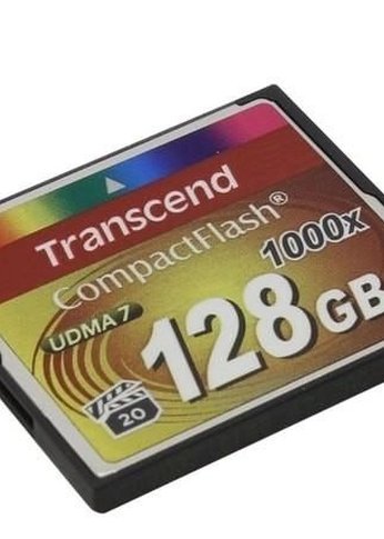 Карта памяти CF 128GB Transcend Ultra Speed 1000X