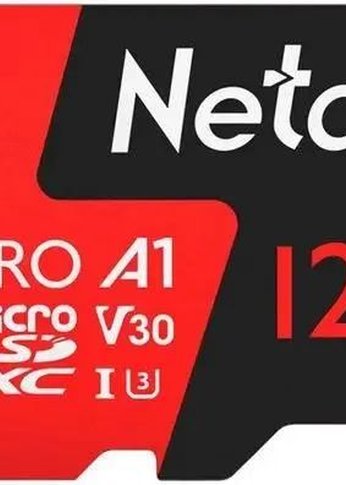 Карта памяти microSD 128Gb Netac MicroSD P500 Extreme Pro, Retail version card only (NT02P500PRO-128G-S)