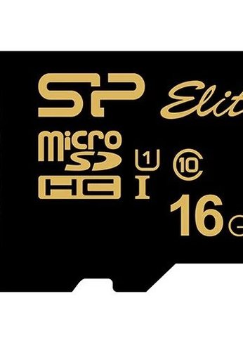 Карта памяти microSD 16GB Silicon Power Elite Gold microSDHC Class 10 UHS-I U1 85Mb/s