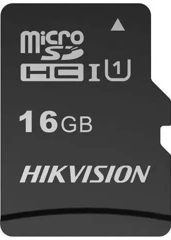 Карта памяти microSDHC 16Gb Class10 Hikvision HS-TF-C1(STD)/16G/Adapter + adapter