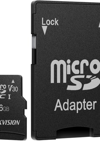 Карта памяти microSDHC 256Gb Class10 Hikvision HS-TF-C1(STD)/256G/Adapter + adapter