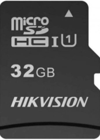 Карта памяти microSDHC 32Gb Class10 Hikvision HS-TF-C1(STD)/32G/ZAZ01X00/OD w/o adapter