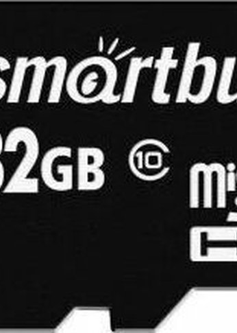 Карта памяти microSDHC 32GB Smartbuy SB32GBSDCL10-00LE Class10 LE