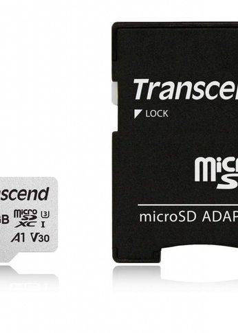 Карта памяти microSDXC 128Gb Transcend TS128GUSD300S-A + adapter