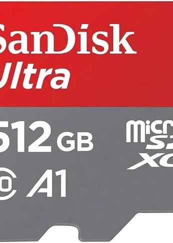 Карта памяти microSDXC 512GB Sandisk UHS-I SDSQUAC-512G-GN6MN