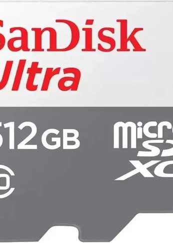 Карта памяти microSDXC 512GB Sandisk UHS-I SDSQUNR-512G-GN3MN