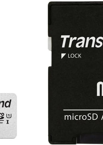 Карта памяти microSDXC 64Gb Class10 Transcend TS64GUSD300S-A + adapter