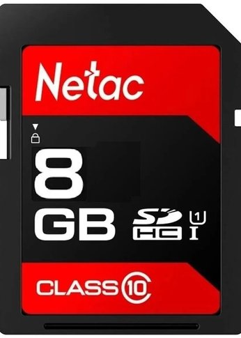 Карта памяти SD 8Gb Netac P600 <NT02P600STN-008G-R>