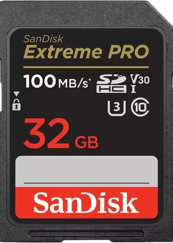 Карта памяти SDHC 32GB Sandisk UHS-1 SDSDXXO-032G-GN4IN