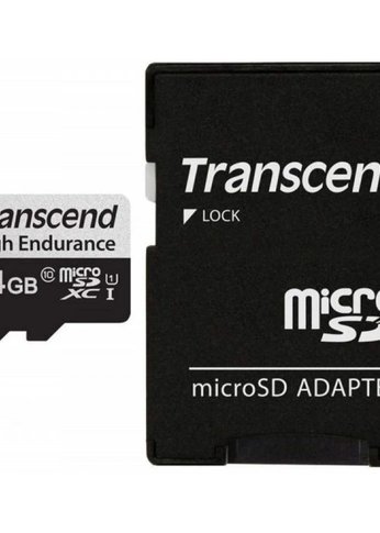 Карта памяти Transcend 64GB microSDXC Class 10 UHS-I U1, R100, W45MB/s without SD adapter