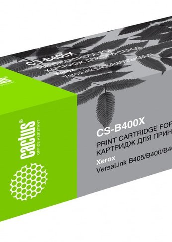 Картридж лазерный Cactus CS-B400X 106R03585 черный (24600стр.) для Xerox VersaLink B400/405