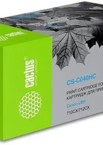 Картридж лазерный Cactus CS-C040HC 040 H C голубой (10000стр.) для Canon LBP 710CX/712CX I-Sensys