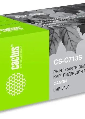 Картридж лазерный Cactus CS-C713S 713 черный (2000стр.) для Canon i-Sensys 3250