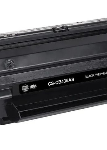 Картридж лазерный Cactus CS-CB435AS CB435A черный (1500стр.) для HP LJ P1005/P1006