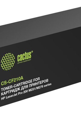 Картридж лазерный Cactus CS-CF210A CF210A черный (1600стр.) для HP LJ Pro 200 M251/M276