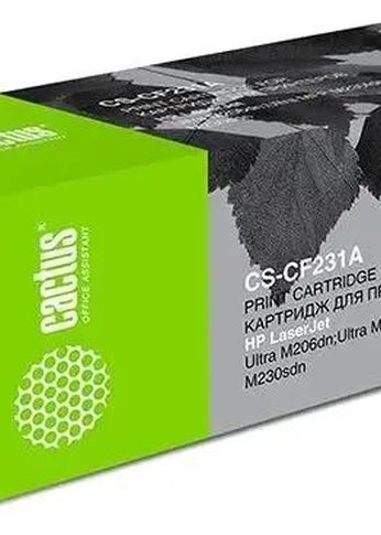 Картридж лазерный Cactus CS-CF231A CF231A черный (5000стр.) для HP LJ M206dn/Ultra MFP M230fdn/M230sdn