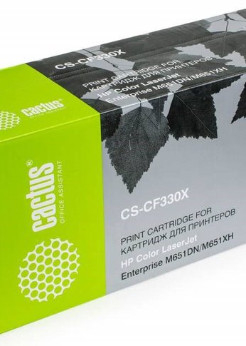 Картридж лазерный Cactus CS-CF330X CF330X черный (20500стр.) для HP CLJ M651dn/M651n/M651xh