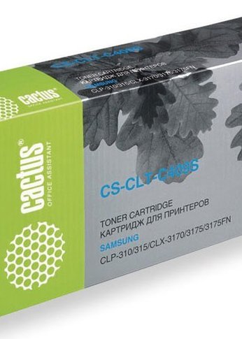 Картридж лазерный Cactus CS-CLT-C409S CLT-C409S голубой (1000стр.) для Samsung CLP-310/315/CLX-3170/3175/3175FN