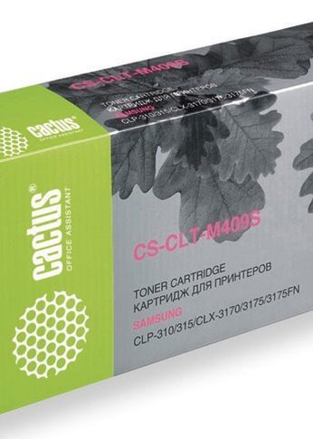 Картридж лазерный Cactus CS-CLT-M409S CLT-M409S пурпурный (1000стр.) для Samsung CLP-310/315/CLX-3170/3175/3175FN