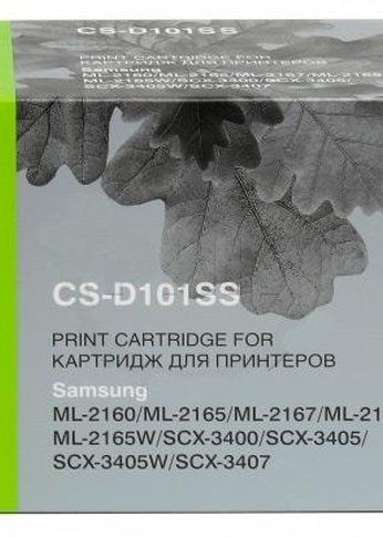 Картридж лазерный Cactus CS-D101SS MLT-D101S черный (1500стр.) для Samsung ML-2160/2165/2167/2168/SCX-3400/3405