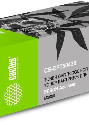 Картридж лазерный Cactus CS-EPT50436 S050436 черный (3500стр.) для Epson AL M2000