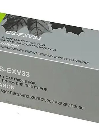 Картридж лазерный Cactus CS-EXV33 C-EXV33 черный (14600стр.) для Canon iR 2520/2525/2530/2525i/2530i