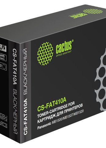 Картридж лазерный Cactus CS-FAT410A KX-FAT410A7 черный (2500стр.) для Panasonic MB1500/MB1507/MB1520