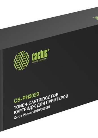 Картридж лазерный Cactus CS-PH3020 106R02773 черный (1500стр.) для Xerox Phaser 3020/3020BI