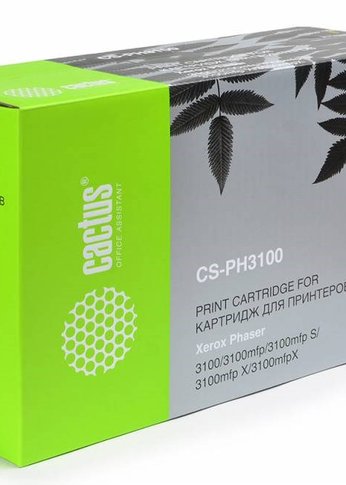 Картридж лазерный Cactus CS-PH3100 106R01379 черный (4000стр.) для Xerox Phaser 3100MFP