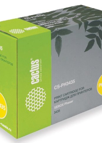 Картридж лазерный Cactus CS-PH3435 106R01415 черный (10000стр.) для Xerox Phaser 3435/3435dn
