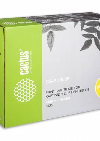 Картридж лазерный Cactus CS-PH3635 108R00796 черный (10000стр.) для Xerox Phaser 3635