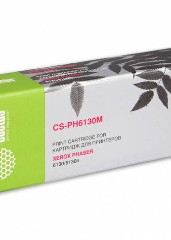 Картридж лазерный Cactus CS-PH6130M 106R01283 пурпурный (1900стр.) для Xerox Phaser 6130/6130n