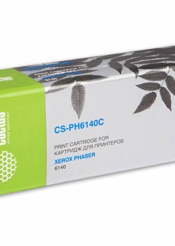 Картридж лазерный Cactus CS-PH6140C 106R01481 голубой (2000стр.) для Xerox Phaser 6140