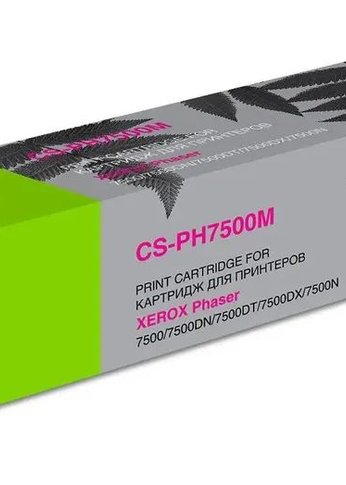 Картридж лазерный Cactus CS-PH7500M 106R01444 пурпурный (17800стр.) для Xerox Phaser 7500