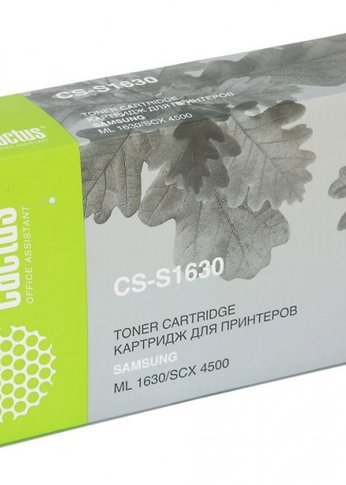 Картридж лазерный Cactus CS-S1630 ML-D1630A черный (2000стр.) для Samsung ML1630/1630W/SCX4500